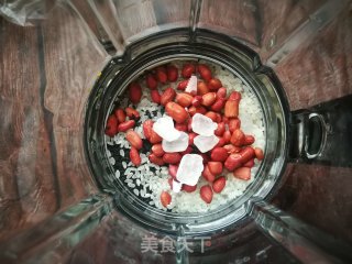 黑芝麻花生米浆的做法步骤：4