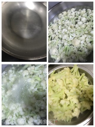 西红柿炒菜花的做法步骤：2