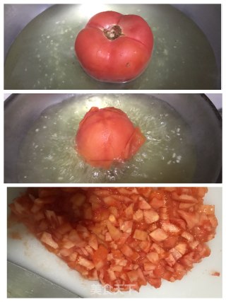 西红柿炒菜花的做法步骤：3