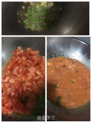 西红柿炒菜花的做法步骤：4