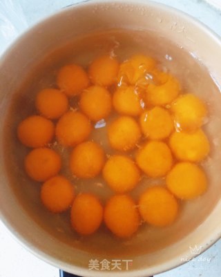 南瓜糯米球的做法步骤：6