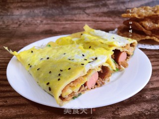 煎饼果子的做法步骤：19