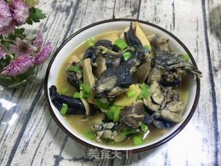 蘑菇炖乌鸡的做法步骤：23