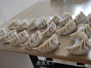韭菜虾米鸡蛋饺的做法步骤：9
