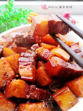 五花肉烧土豆的做法步骤：16