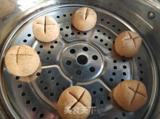 红糖红枣开花馒头的做法步骤：11