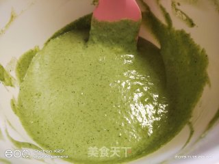 菠菜蛋糕的做法步骤：4