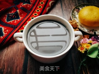 山药花生黑芝麻米浆的做法步骤：13