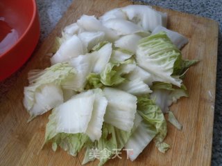 平菇炒白菜的做法步骤：2