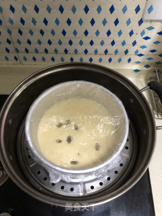 果干蒸蛋糕的做法步骤：5