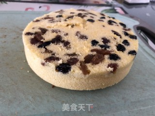果干蒸蛋糕的做法步骤：6