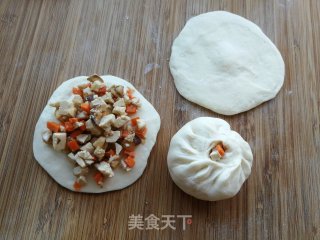胡萝卜豆腐包的做法步骤：4