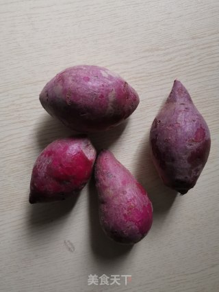 酸奶紫薯的做法步骤：1