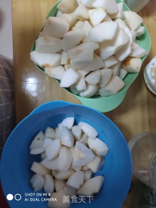 秋梨膏的做法步骤：2