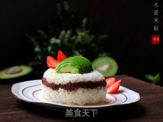 杂粮水果米饭的做法步骤：1