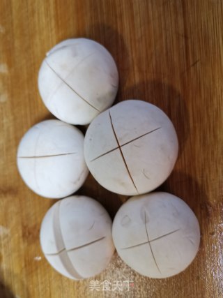 鲜磨油菜的做法步骤：1