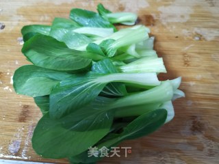 鲜磨油菜的做法步骤：2