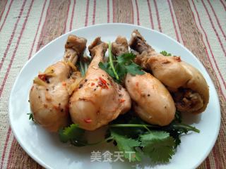 无油清蒸琵琶腿的做法步骤：8