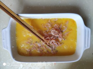 麟虾鸡蛋羹的做法步骤：3