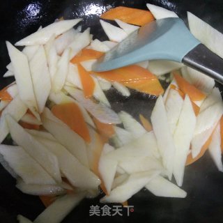 素炒山药的做法步骤：7