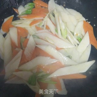 素炒山药的做法步骤：8