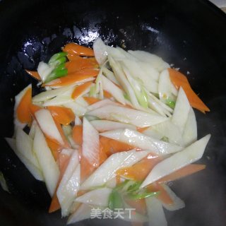 素炒山药的做法步骤：9