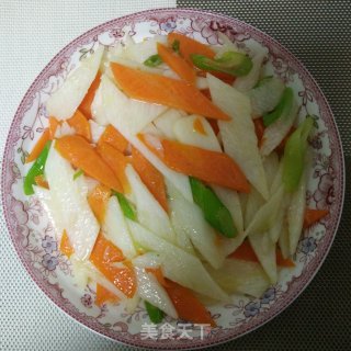 素炒山药的做法步骤：11