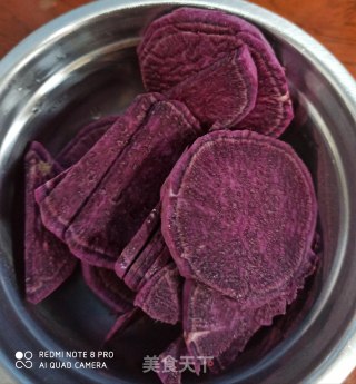牛奶紫薯西米露的做法步骤：3