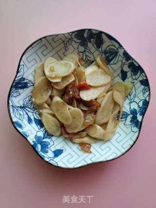 炒酸萝卜的做法步骤：6