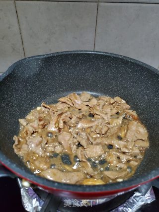 紫菜苔炒牛肉的做法步骤：10