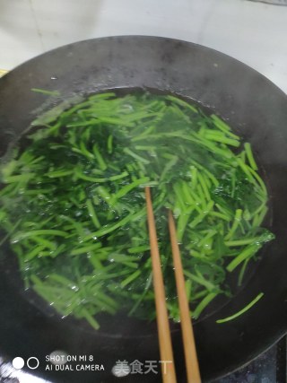 茼蒿鸡蛋的做法步骤：4