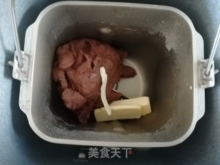 可可吐司的做法步骤：2