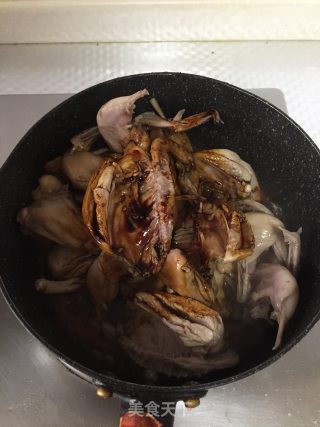 红烧鹌鹑的做法步骤：4