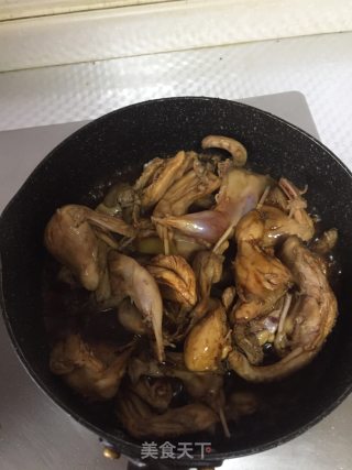 红烧鹌鹑的做法步骤：5