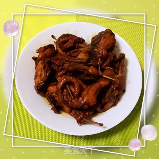 红烧鹌鹑的做法步骤：7