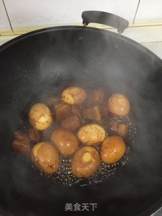 五花肉鸡蛋的做法步骤：7