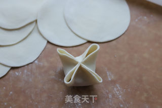 虾仁四喜饺子的做法步骤：8