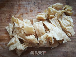 平菇炒人造肉的做法步骤：3