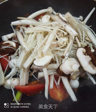菌菇豆腐锅的做法步骤：6