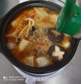 菌菇豆腐锅的做法步骤：10