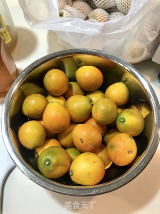 肉桂金桔果酱的做法步骤：2