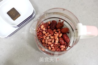 香甜五红汤的做法步骤：2