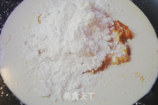 南瓜椰蓉小方的做法步骤：3