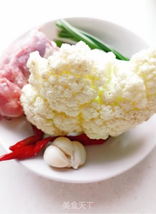 小炒花椰菜的做法步骤：1