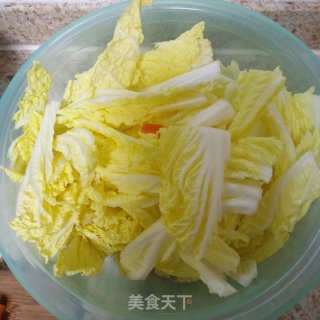 小炒白菜的做法步骤：3