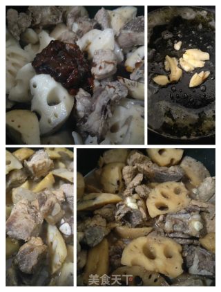 莲藕焖排骨的做法步骤：2