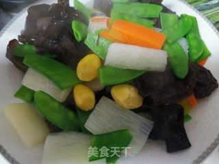 什锦炒山药的做法步骤：9
