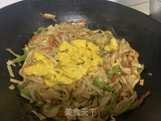 家常鸡蛋炒面的做法步骤：9