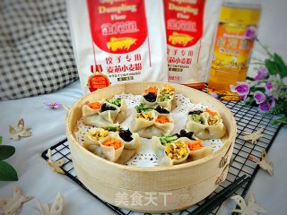 美味四喜饺子的做法步骤：19
