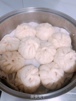 香菇木耳猪肉包的做法步骤：6